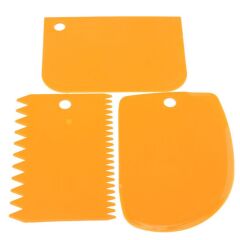 Hamur Şekillendirici Kesici Kazıyıcı Pasta Kek Dekorasyon Seti (4944)