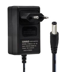 16 VOLT - 2 AMPER 5.5*2.5 UÇLU YERLİ ÜRETİM POWER JACKLI SANTRAL ADAPTÖRÜ (4944)