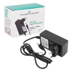 12 VOLT - 3 AMPER PLASTİK KASA PRİZ TİPİ ADAPTÖR 5.5*2.5 UÇ (4944)
