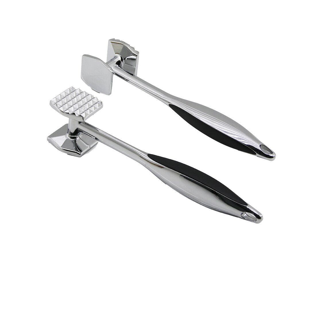 ÇELİK  ÇOK AMAÇLI  TOKMAK MODELİ   METAL  DÖVECEK  6GEN ÇİFT TARAFLI= DÜZ - PİRAMİT (4944)