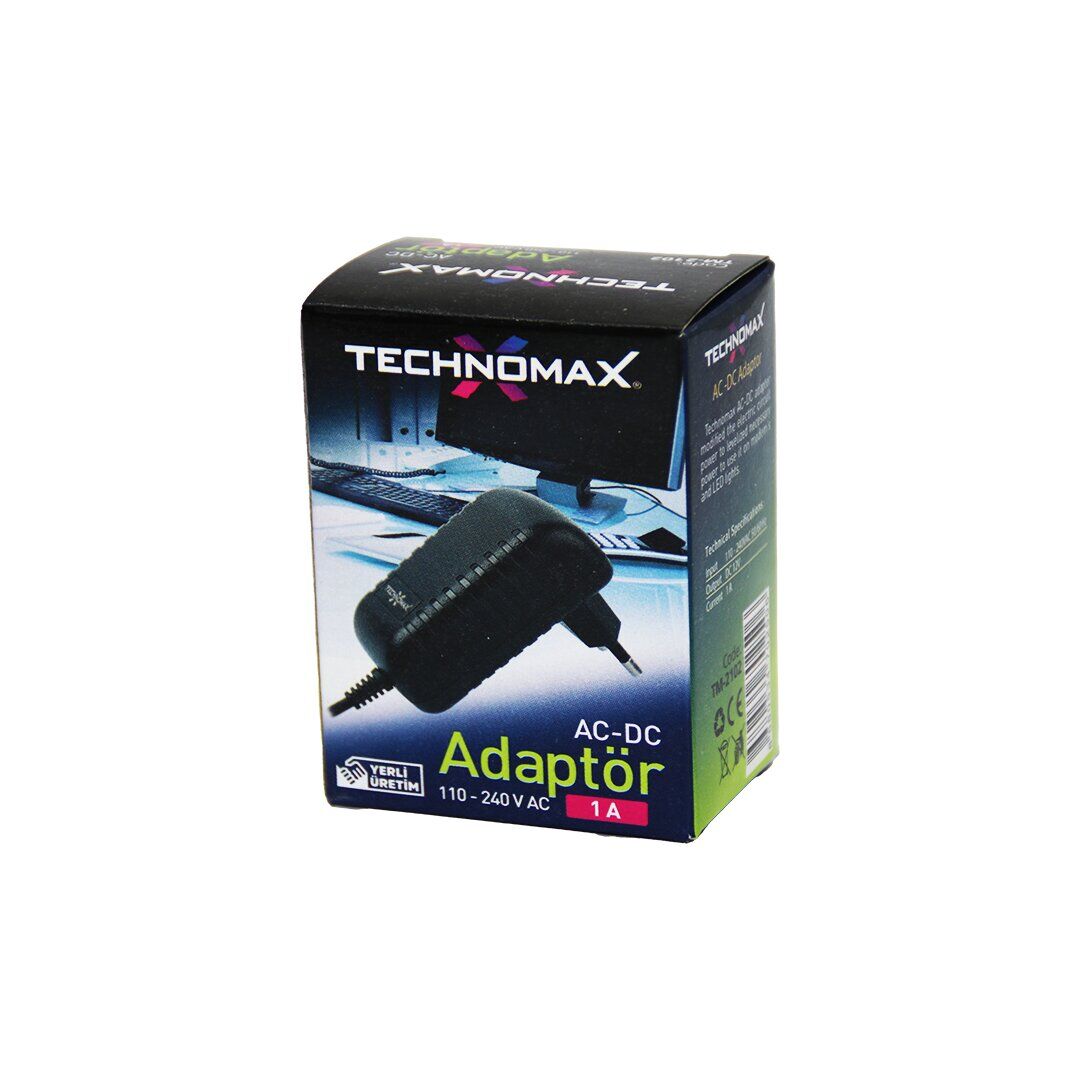 ADAPTÖR 1A - 110-240VAC - 12VDC (4944)