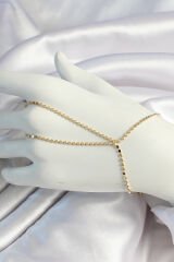 Pirinç Gold Renk Ezme Zincir Şahmeran - TJ-SN642