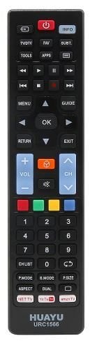 URC1566 5 IN 1 YOUTUBE - NETFLIX - AMAZON TUŞLU UNIVERSAL LCD- LED TV KUMANDA (4944)