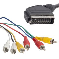 SCART 6 RCA STEREO STANDART 1.5 METRE KABLO (4944)