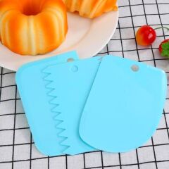 Pasta Hamur Şekillendirici Spatula Kesici Kazıyıcı Dekoratör Set (4944)