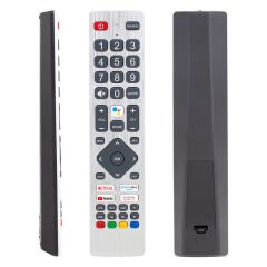 SHARP SH-V1 NETFLIX-YOUTUBE-GOOGLE PLAY TUŞ-PRIME VIDEO SES KOMUTLU LCD-LED TV KUMANDA (4944)