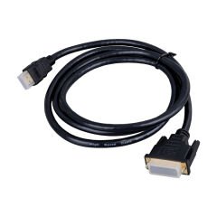 HDMI DVI KABLO 1.5 METRE  * NARİTA DVI 24+1 MALE TO HDMI 19P MALE (4944)