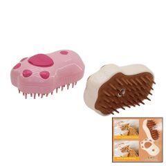 PATİ ŞEKİL- USB ŞARJLIBUHARLI=SU HAZNELİKEDİ- KÖPEK- EVCİL HAYVAN YIKAMAFIRÇASI (4944)