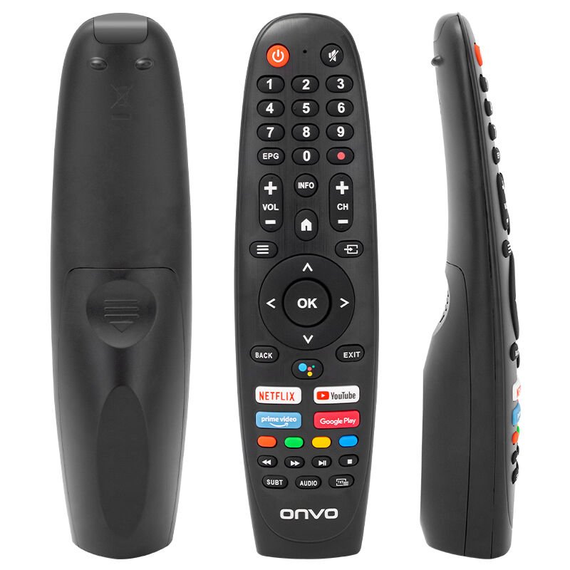ONVO-PROFİLO-SABA NETFLIX-YOUTUBE-GOOGLE PLAY-PRIME VIDEO TUŞLU SES KOMUTLU LCD-LED TV KUMANDA (4944)