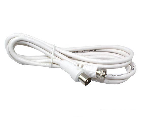 60 OHM ERKEK / F ERKEK KABLO 1.2 METRE KABLO BEYAZ (4944)
