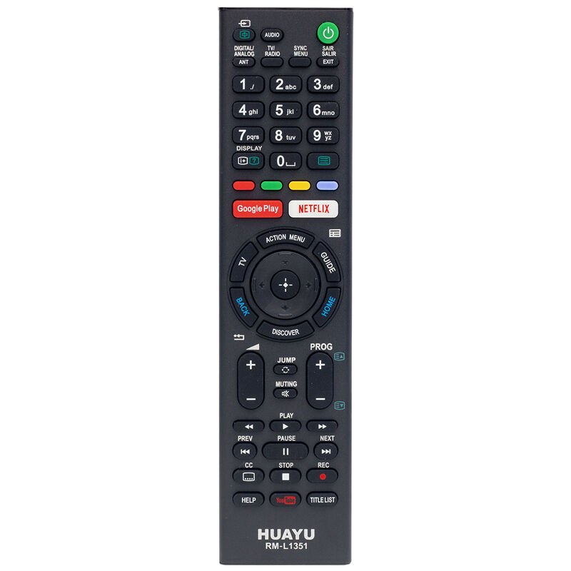 RM-L1351 SONY GOOGLE PLAY-NETFLIX-YOUTUBE TUŞLU  AMBALAJLI LCD LED TV UNIVERSAL KUMANDA (4944)