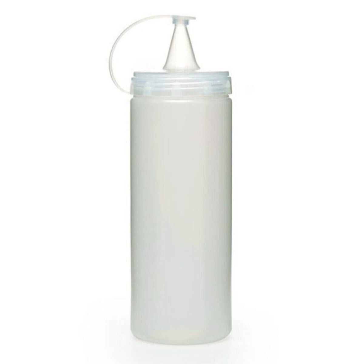 Şeffaf Kapaklı Sızdırmaz Yağlık Sosluk Şişesi Plastik Yağdanlık 400 ml. AP-9028 (4944)