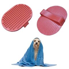 Ergonomik Masajlı Evcil Hayvan Kedi Köpek Yıkama Fırçası Aparatı (4944)
