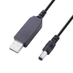 USB TO DC 5.5*2.5 MM UÇLU 9 VOLT 1 AMPER 5 VOLTU-9 VOLTA ÇEVİRİCİ ADAPTÖR (4944)