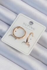 Xuping Rose Renk Kemik Model Halka Küpe - TJ-BKP9459