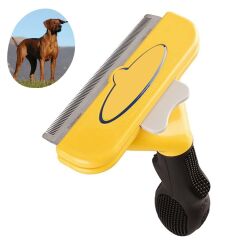 Kedi ve Köpekler İçin Kısa Tüylü Köpek Tarağı Tüy Toplayıcı Tarak Large (4944)