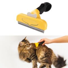 Kedi ve Köpekler İçin Kısa Tüylü Köpek Tarağı Tüy Toplayıcı Tarak Large (4944)