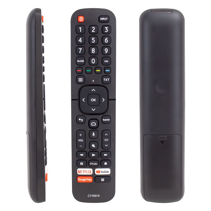 HUAYU KL TOSHIBA CT-95010 NETFLIX-YOUTUBE-GOOGLE PLAY TUŞ-PRIME VIDEO SES KOMUTLU LCD-LED TV KUMANDA (4944)
