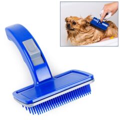 Kendini Temizleyen Kedi Köpek Tüy Bakım Tarağı Tüy Alıcı Tarak (4944)