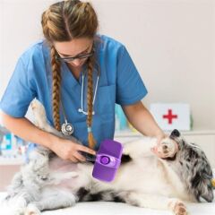 Otomatik Temizlenebilen Tuşlu Pratik Kedi Köpek Tüy Toplama Fırçası (4944)