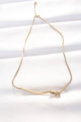 316L Çelik Gold Renk Kolye - TJ-BKO8529