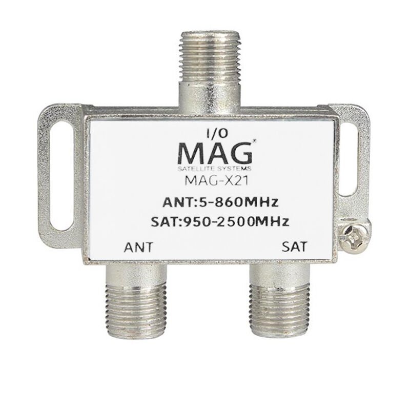 MAG MAG-X21 TV/SAT 5-2500MHZ COMBINER 950-2500MHZ (4944)
