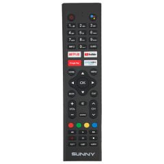 SUNNY SN43LEDH6886 NETFLIX-GOOGLE PLAY-YOUTUBE-PRIME VIDEO TUŞLU SES KOMUTLU LCD-LED TV KUMANDA (4944)