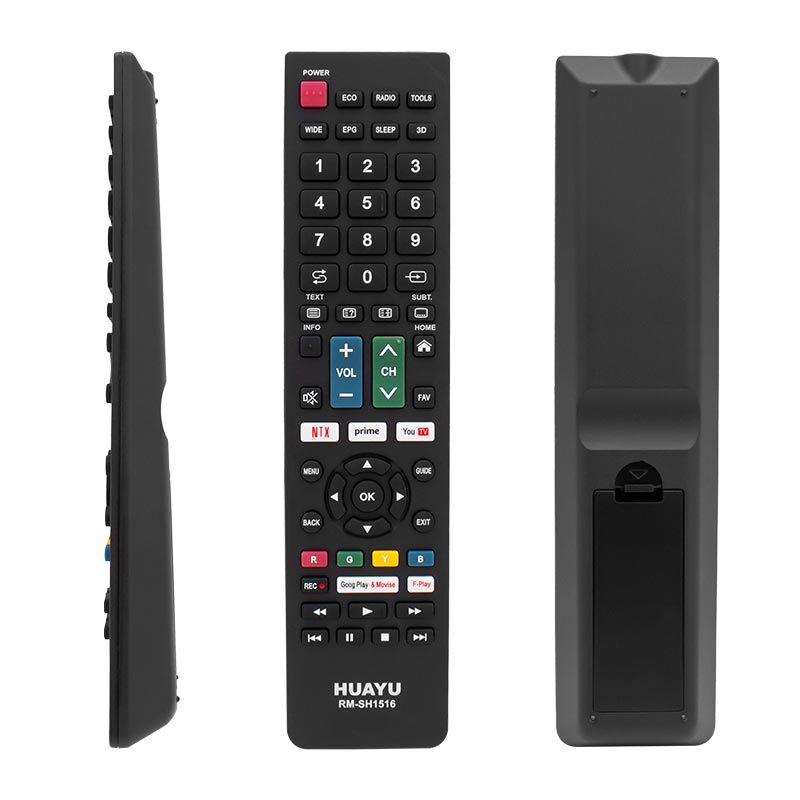 HUAYU KL RM-SH1516 SHARP NETFLIX- YOUTUBE- PRIME VIDEO TUŞLU UNIVERSAL LCD-LED TV KUMANDA (4944)