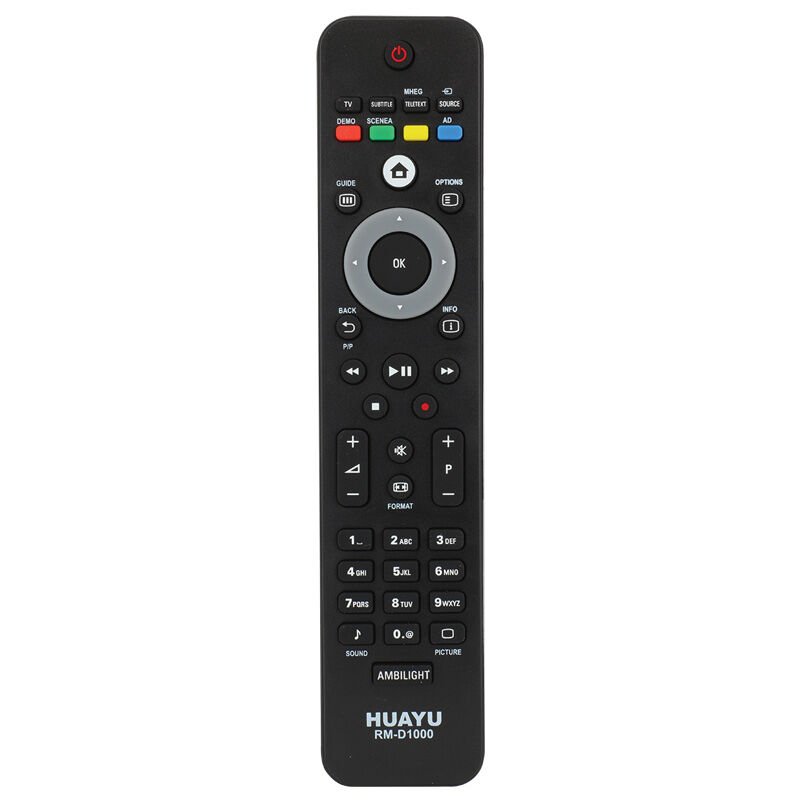 HUAYU KL PHILIPS RM-D1000 SMART/AMBILIGHT TUŞLU LCD-LED TV KUMANDASI BLİSTERLİ (4944)