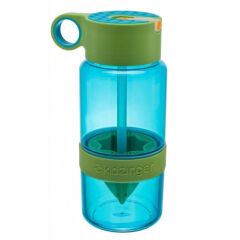 Narenciye Limon Sıkmalı Pratik Detoks Toksin Atıcı Su Matarası Spor Şişesi (4944)