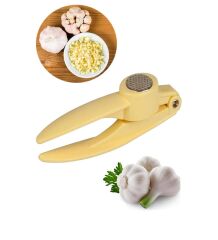 Pratik Kolay Yıkanabilir Sarımsak Ezme Aparatı Sarımsak Ezici Pres (4944)