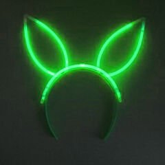 Karanlıkta Yanan Fosforlu Glow Taç 6 Renk 6 Adet (4944)