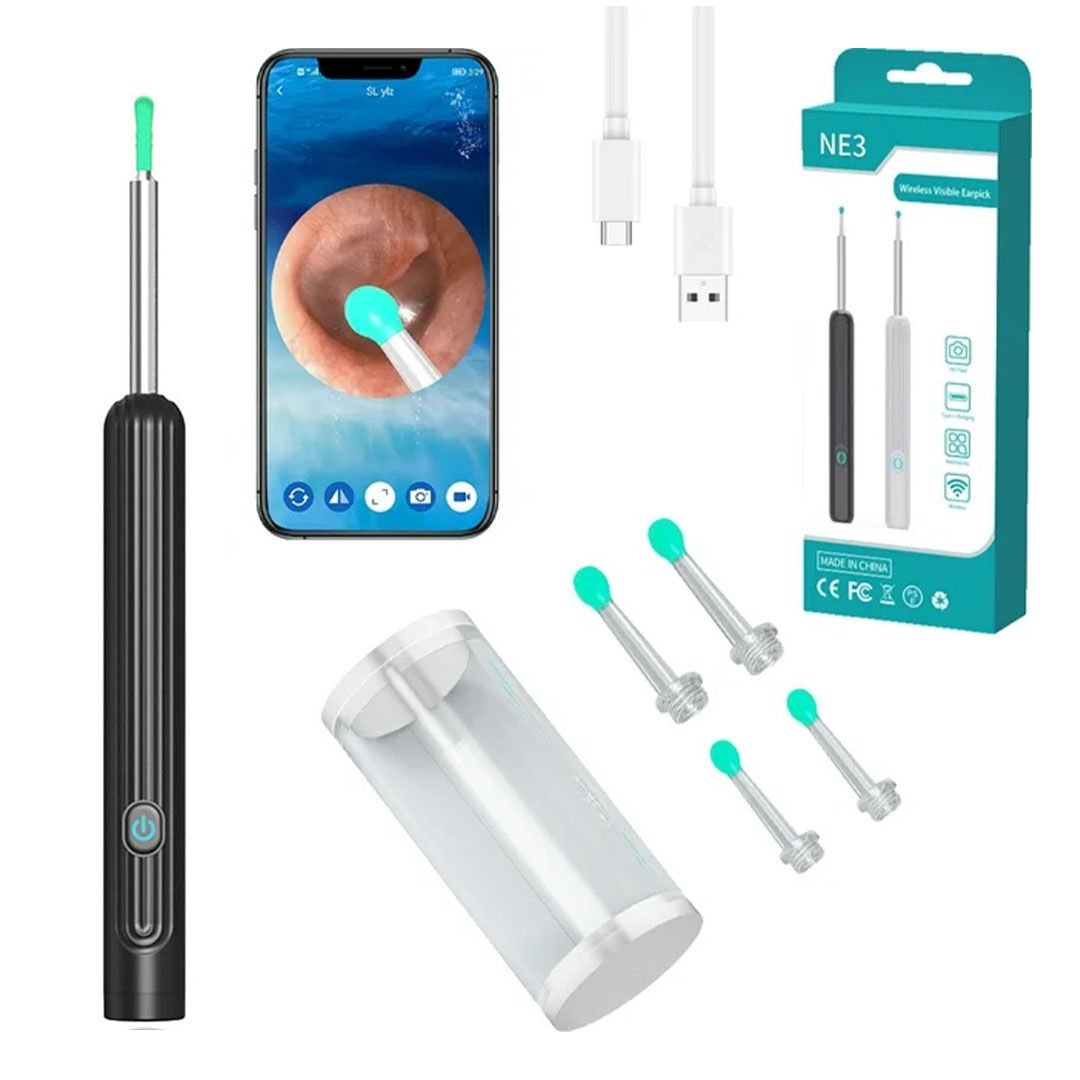 ENDOSKOP KAMERALI KULAK TEMİZLEME CİHAZI ALL-IN-ONE SET (4944)