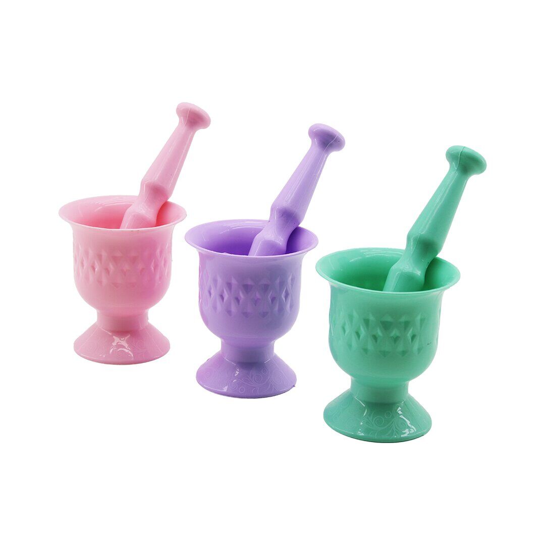 RENKLİ PLASTİK HAVAN - MORTAR  SARIMSAK DÖVECEK (4944)