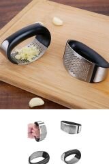 Yeni Sarımsak Ezici Paslanmaz Çelik Garlic Press (4944)