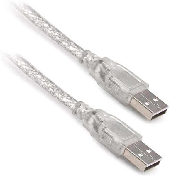 USB ERKEK-ERKEK KABLO 5 METRE ŞEFFAF (4944)