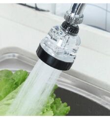 Su Tasarruflu  3 Fonksiyonlu  Oynar  Musluk Başlığı - Şeffaf (4944)