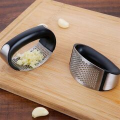 Yeni Sarımsak Ezici Paslanmaz Çelik Garlic Press (4944)