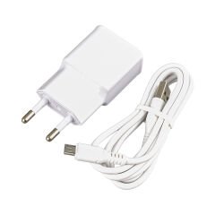 WK-21434 S6 2.1 AMPER ŞARJ BAŞLIK ADAPTÖRÜ + MICRO USB KABLO(NO:3) (4944)