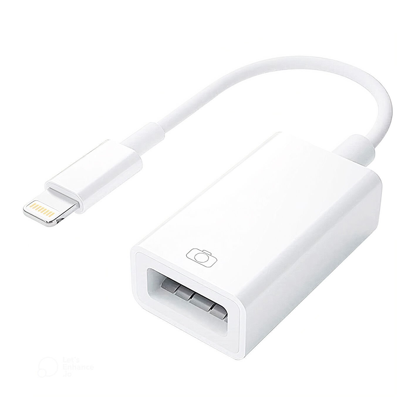 IPAD IPHONE LIGHTNING OTG ADAPTÖR (FLASH BELLEK MOUSE KLAVYE BAĞLAMAK İÇİN) (4944)