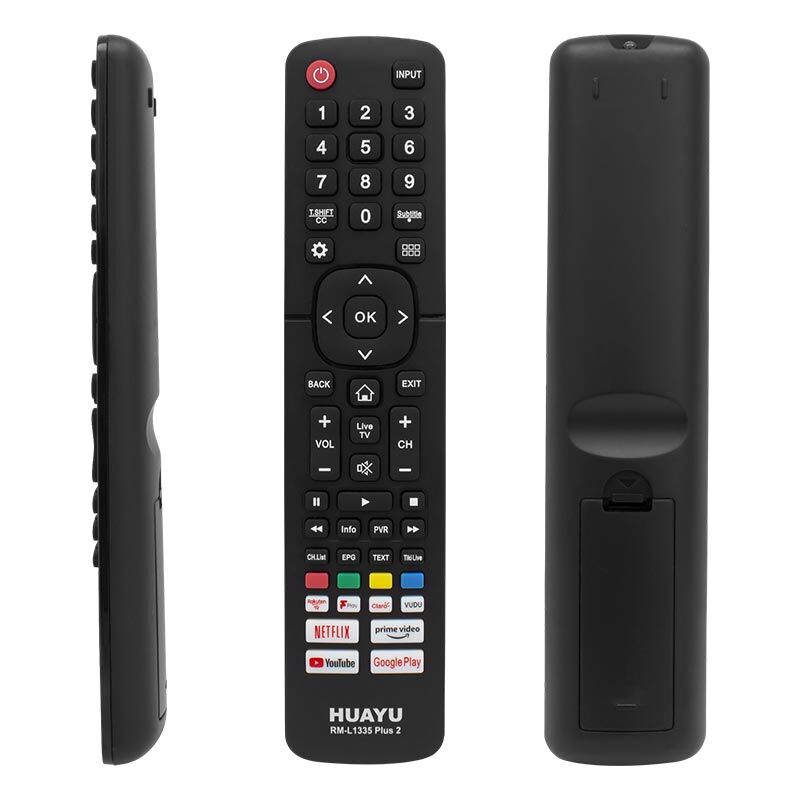 HUAYU RM-L1335 PLUS2 HISENSE NETFLIX-PRIME-YOUTUBE-RAKUTEN-GOOGLE PLAY-VUDU TUŞLU LCD LED TV KUMANDASI (4944)
