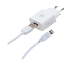 5 VOLT 2100 MA HIZLI ŞARJ BAŞLIK ADAPTÖRÜ + IPHONE KABLO DAHİL (4944)