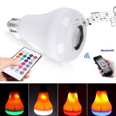Kumandalı Bluetooth Hoparlör Ampul LD-37 (4944)