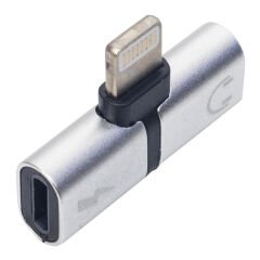 IPHONE LIGHTNING ŞARJ VE KULAKLIK ÇEVİRİCİ ADAPTÖR JACK (4944)