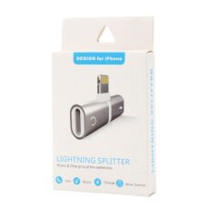 IPHONE LIGHTNING ŞARJ VE KULAKLIK ÇEVİRİCİ ADAPTÖR JACK (4944)