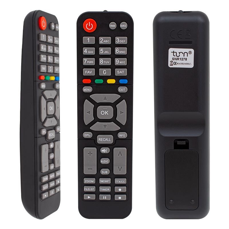 TECNOBOX TWIN HD *FOXSTAR TWİN * ROSE PREMİUM MİNİ SCART+HD HD UYDU KUMANDASI (4944)