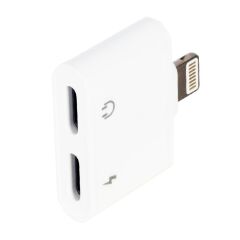 IPHONE ŞARJ VE KULAKLIK ÇOKLAYICI ÇEVİRİCİ ADAPTÖR JACK (4944)