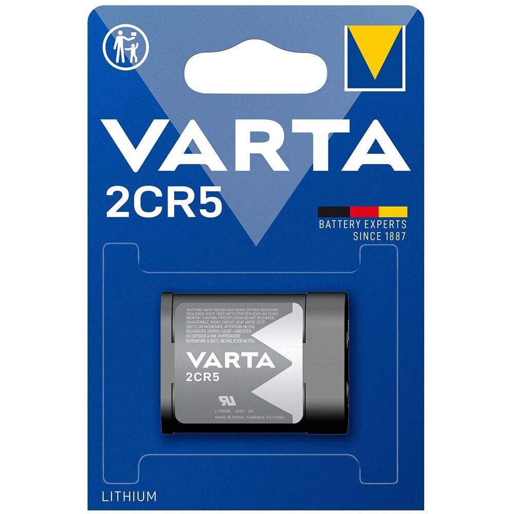 VARTA 2CR5 6 VOLT LİTYUM FOTOĞRAF MAKİNESİ PİLİ (4944)