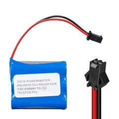 3LÜ KALEM AÇIK 3.6 VOLT 800 MAH TELSİZ TELEFON PİLİ (4944)
