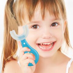 U Tipi Bebek Ağız Bakım ve Diş Fırçası (4944)